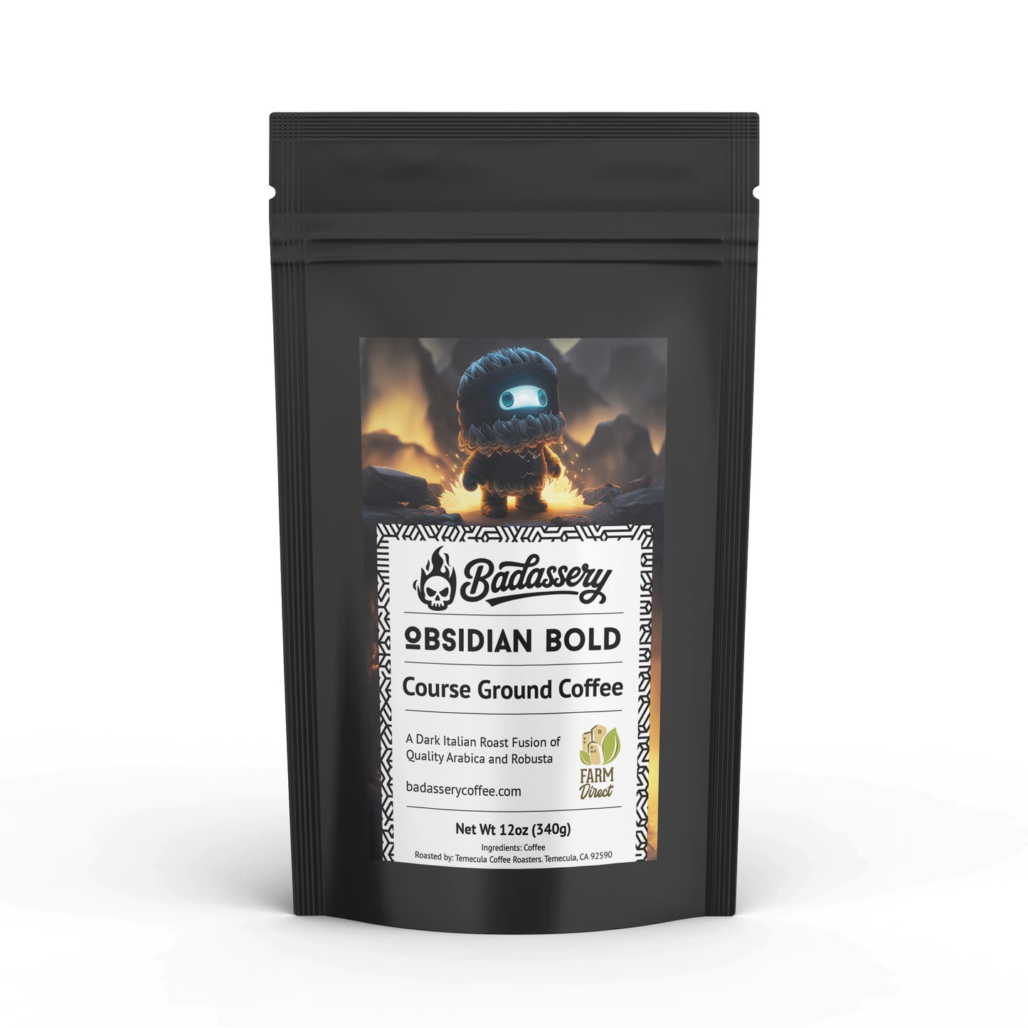 Obsidian Bold - Italian - Darkest Roast