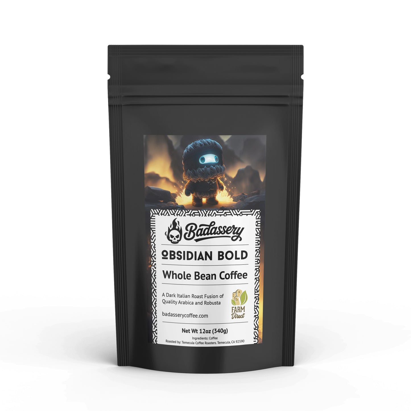 Obsidian Bold - Italian - Darkest Roast